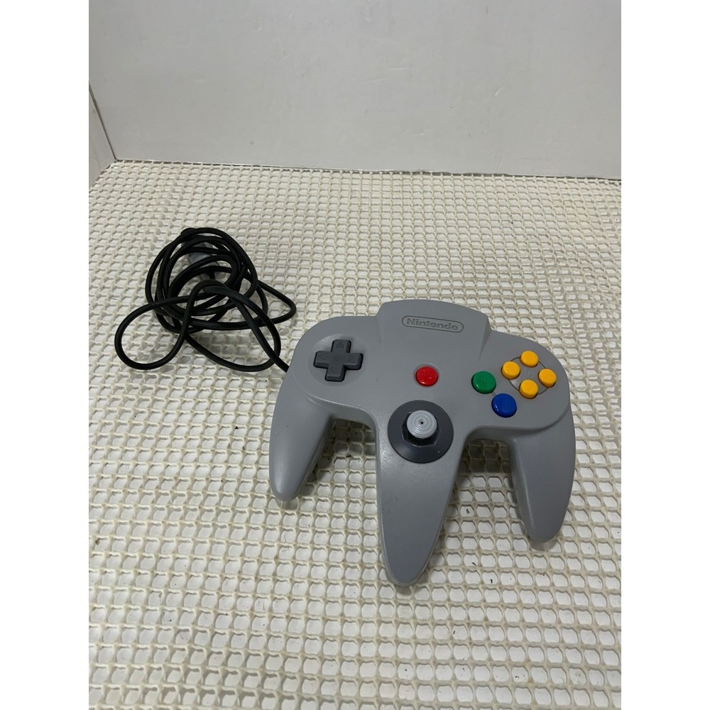 Nintendo N64 Controller Gray for Nintendo AUTHENTIC Nus-005 great